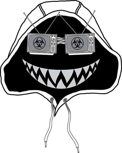 Cuisine for Consciousness (White) Hoodie. Love, Creature Threads